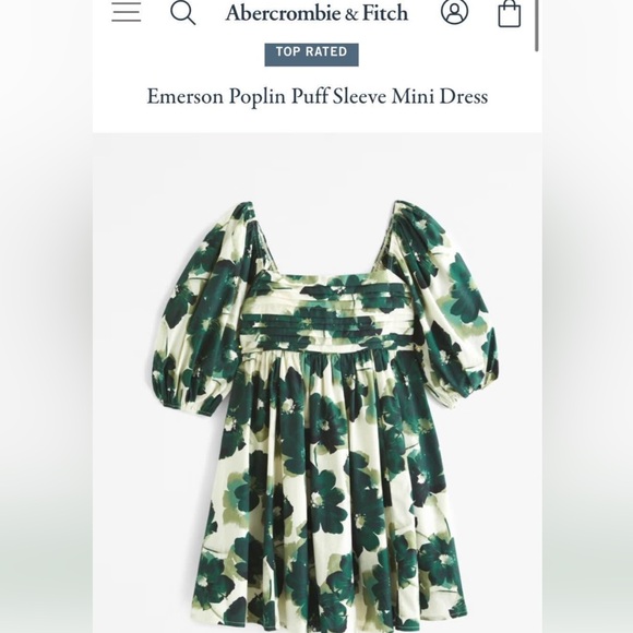 Abercrombie & Fitch Dresses & Skirts - Floral Puff Sleeve Dress